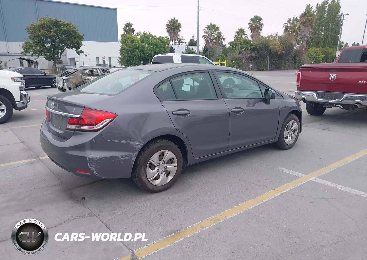 2014 Honda Civic Lx VIN:19XFB2F50EE214150 - 4