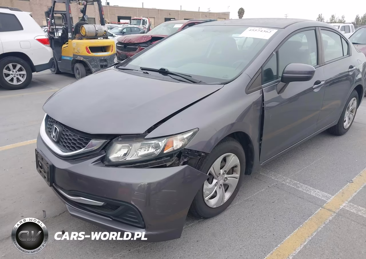 2014 Honda Civic Lx VIN:19XFB2F50EE214150 - 6
