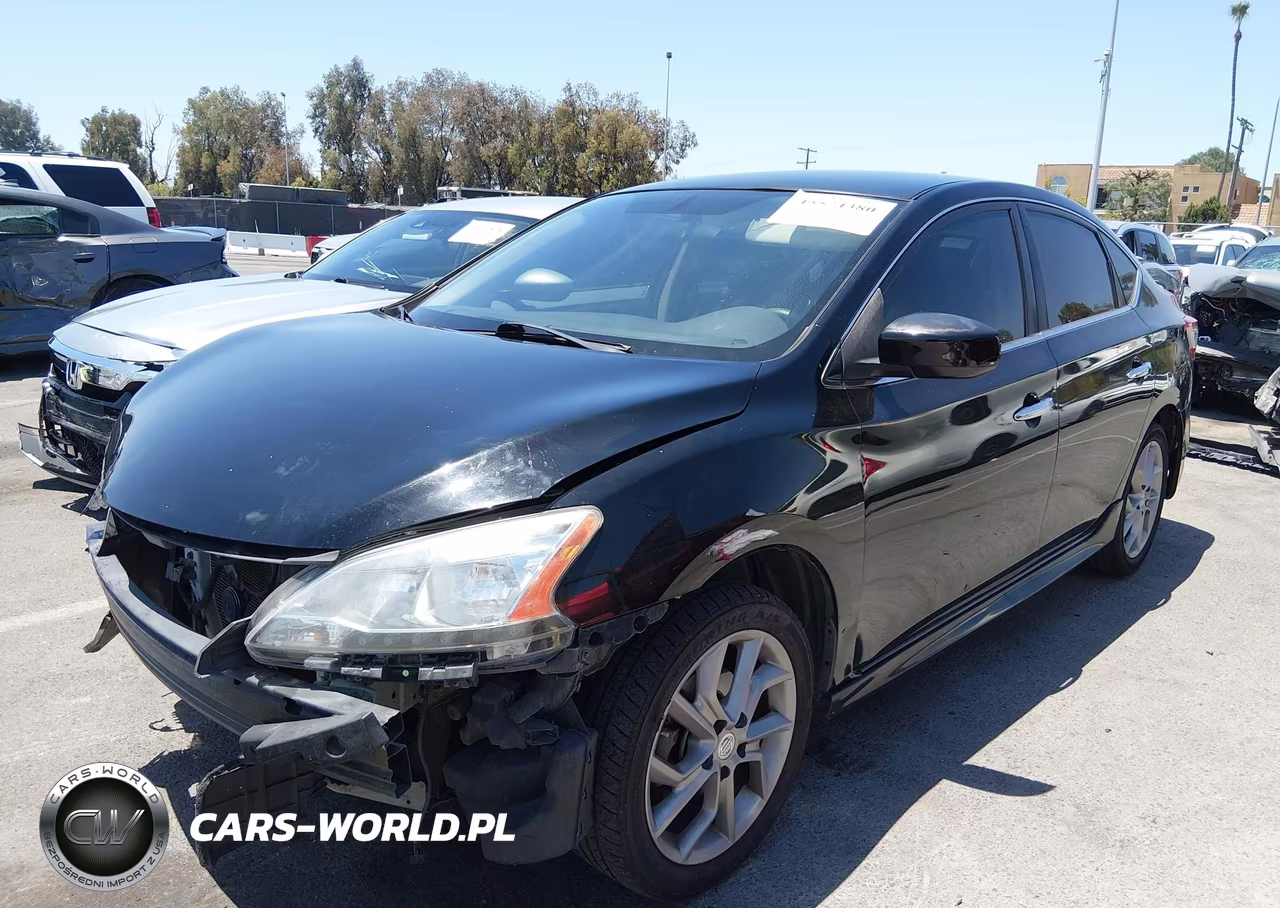 2013 Nissan Sentra Sr VIN:3N1AB7AP4DL615973 - 2