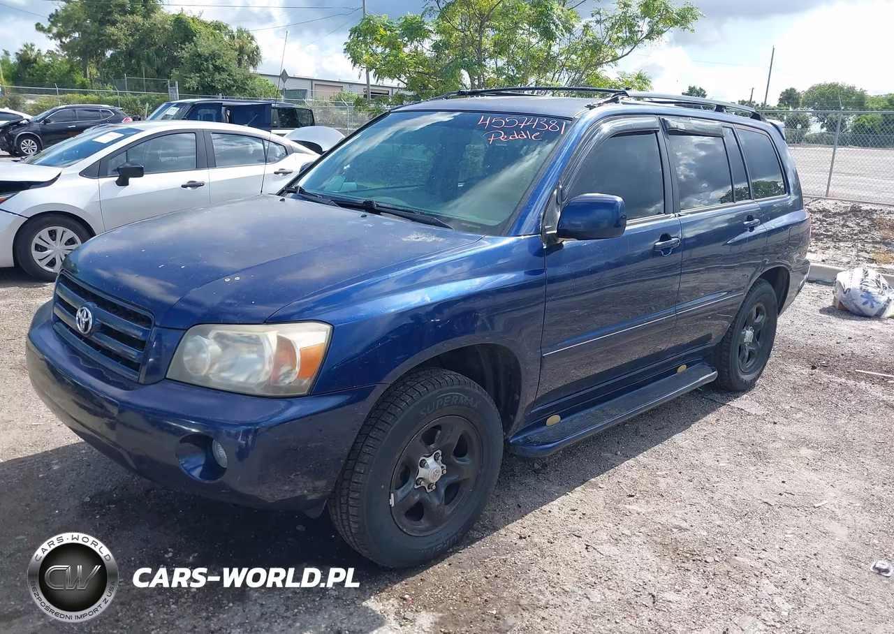 2006 Toyota Highlander VIN:JTEGD21A260134552 - 2