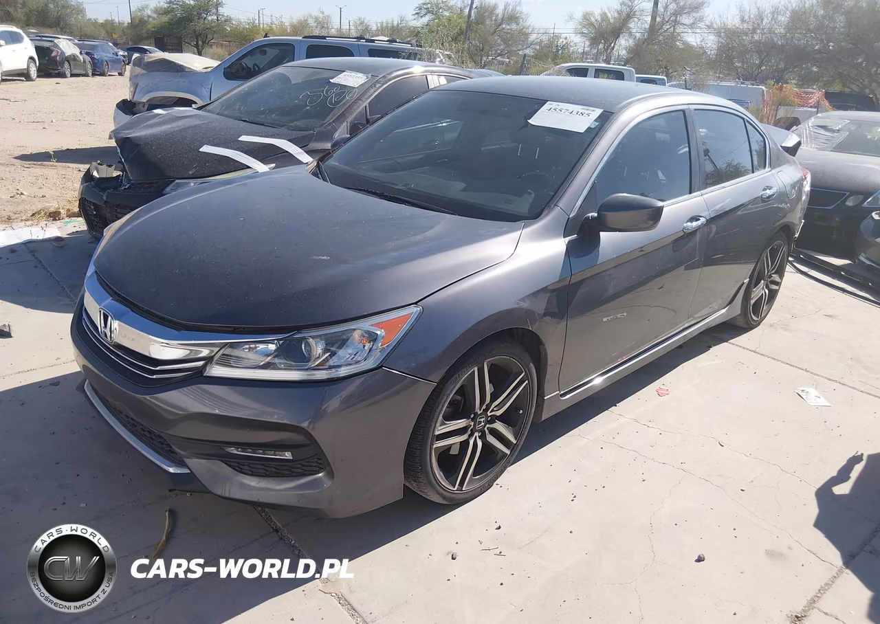 2016 Honda Accord Sport VIN:1HGCR2F53GA127378 - 2