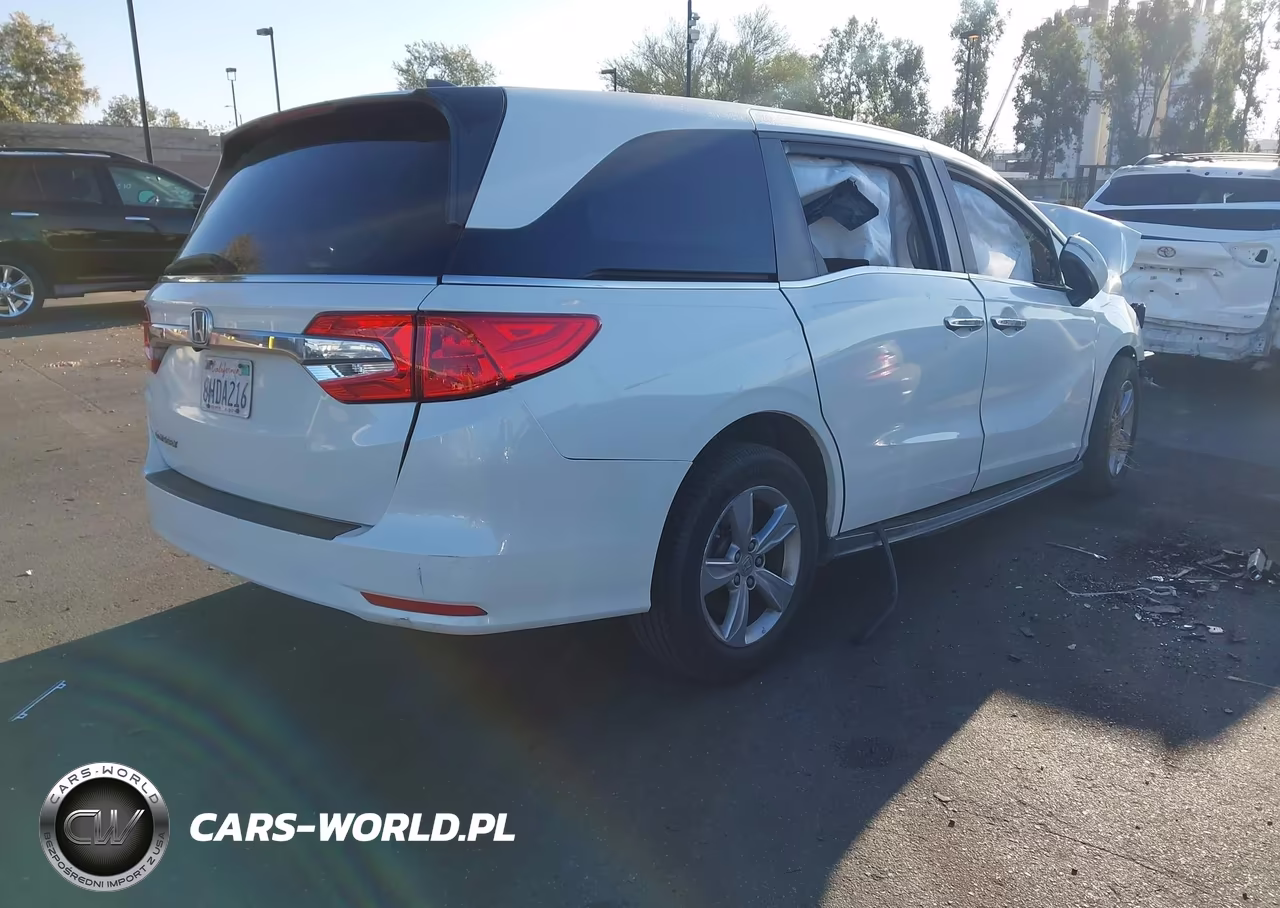 2019 Honda Odyssey Ex-L VIN:5FNRL6H72KB061227 - 4