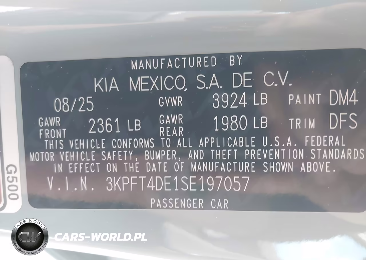 2025 Kia K4 Lxs VIN:3KPFT4DE1SE197057 - 9
