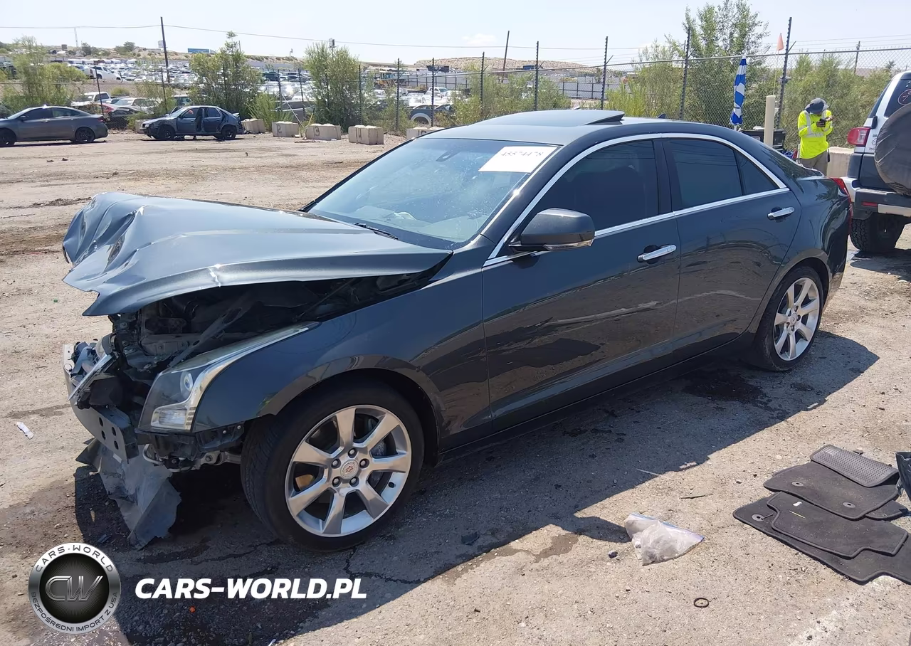 2014 Cadillac Ats Luxury VIN:1G6AB5R32E0188863 - 2