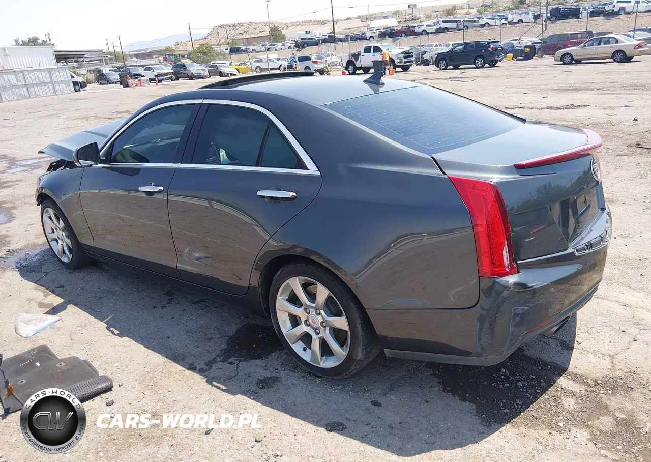 2014 Cadillac Ats Luxury VIN:1G6AB5R32E0188863 - 3