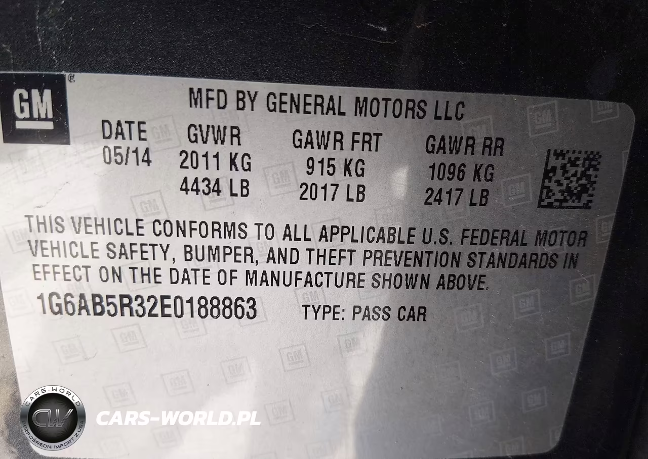 2014 Cadillac Ats Luxury VIN:1G6AB5R32E0188863 - 9