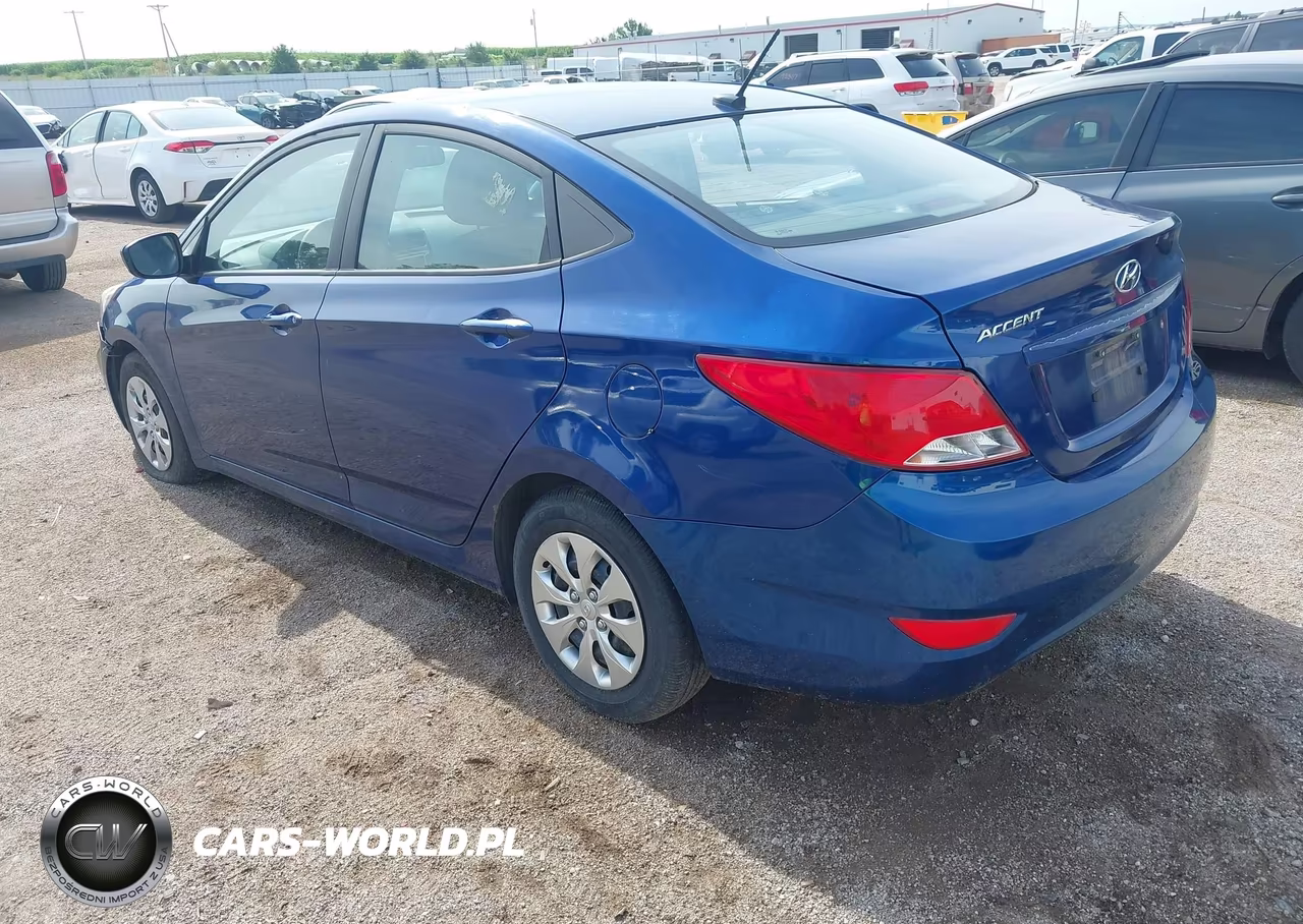 2016 Hyundai Accent Se VIN:KMHCT4AE2GU031268 - 3