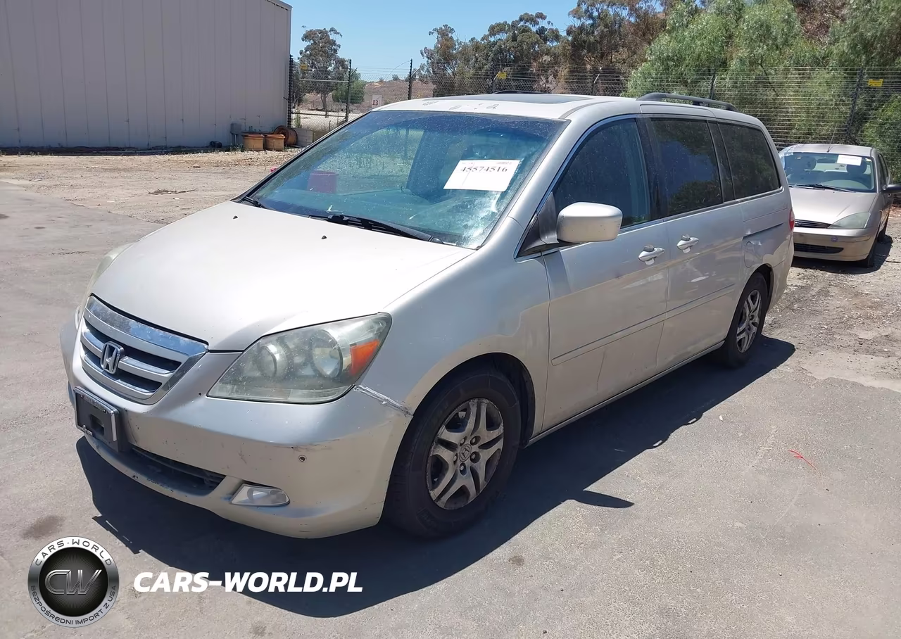 2007 Honda Odyssey Touring VIN:5FNRL38847B036909 - 2