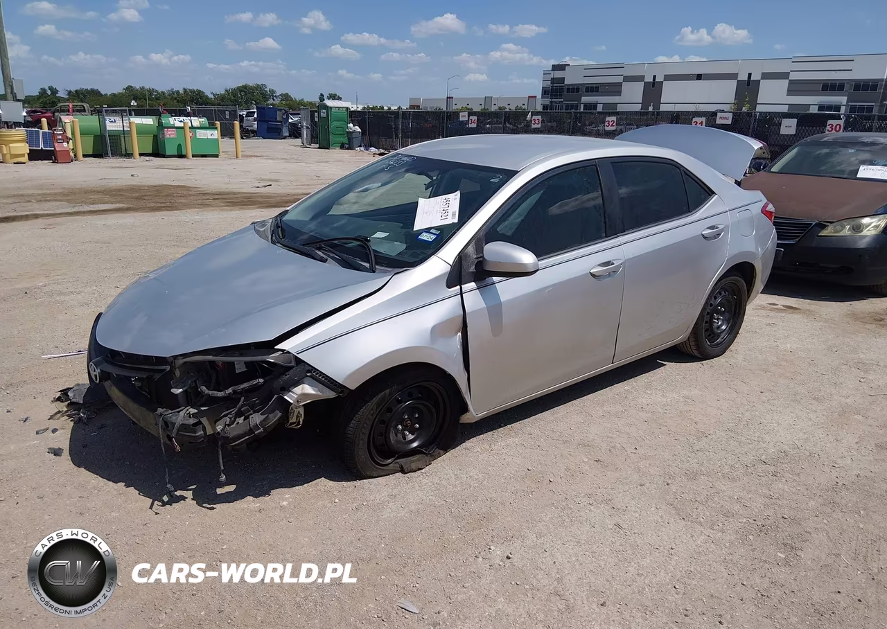 2014 Toyota Corolla Le VIN:5YFBURHE2EP158855 - 2