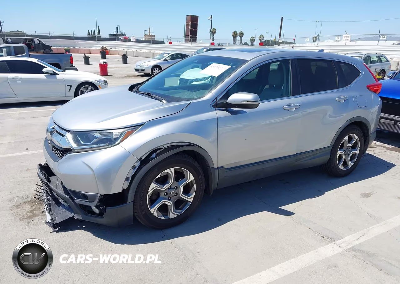 2017 Honda Cr-V Ex-L-Ex-L Navi VIN:5J6RW1H89HL000153 - 2