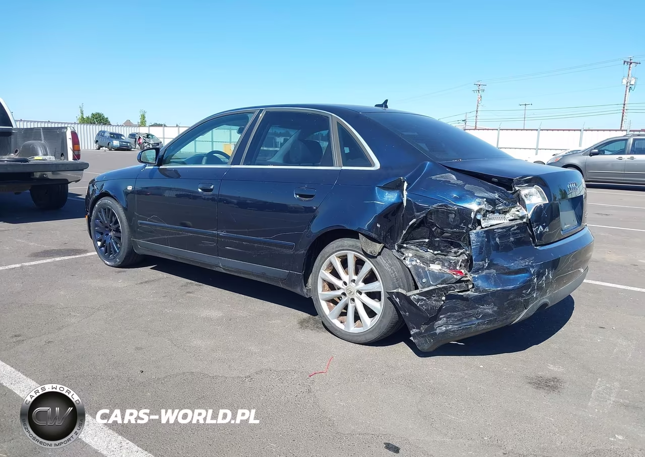 2007 Audi A4 2.0T VIN:WAUAF78E67A036398 - 3