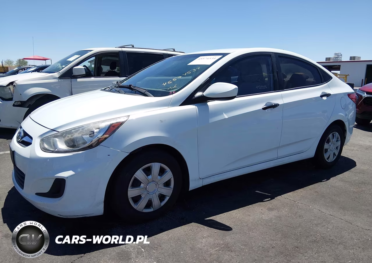 2012 Hyundai Accent Gls VIN:KMHCT4AE3CU047358 - 2
