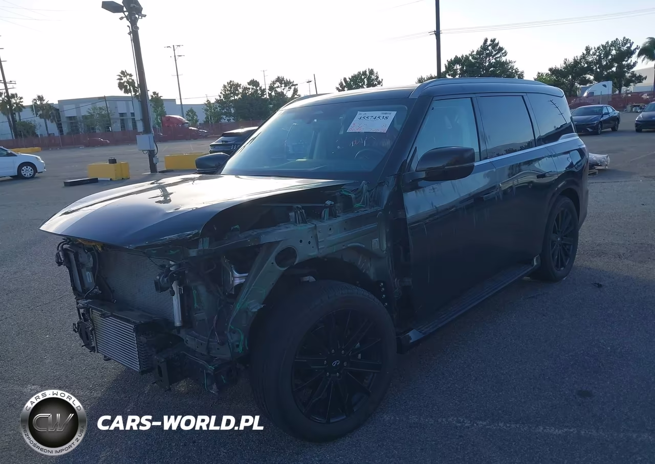 2025 Infiniti Qx80 Sensory Awd VIN:JN8AZ3DE4S9701080 - 2