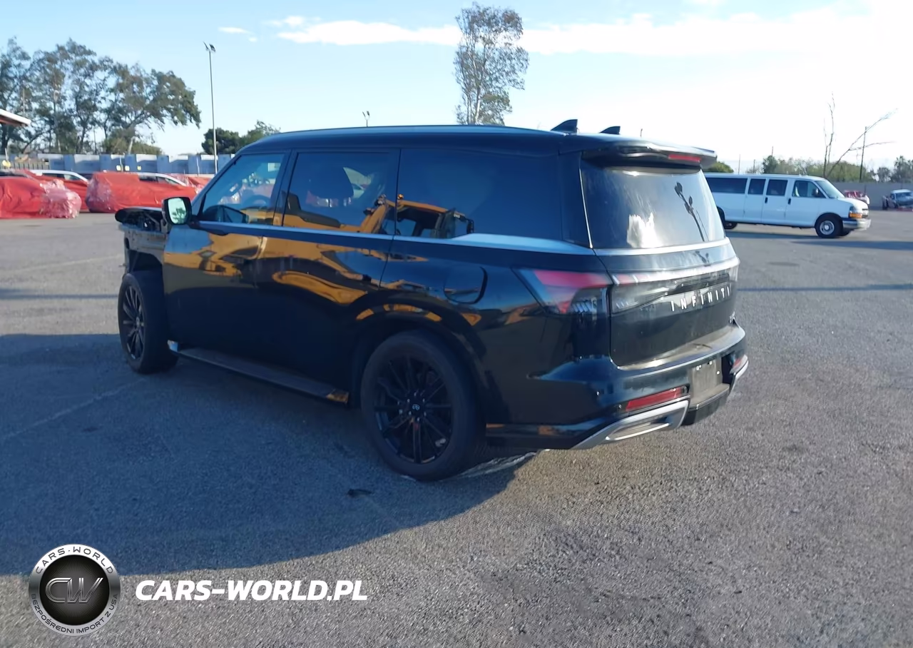 2025 Infiniti Qx80 Sensory Awd VIN:JN8AZ3DE4S9701080 - 3