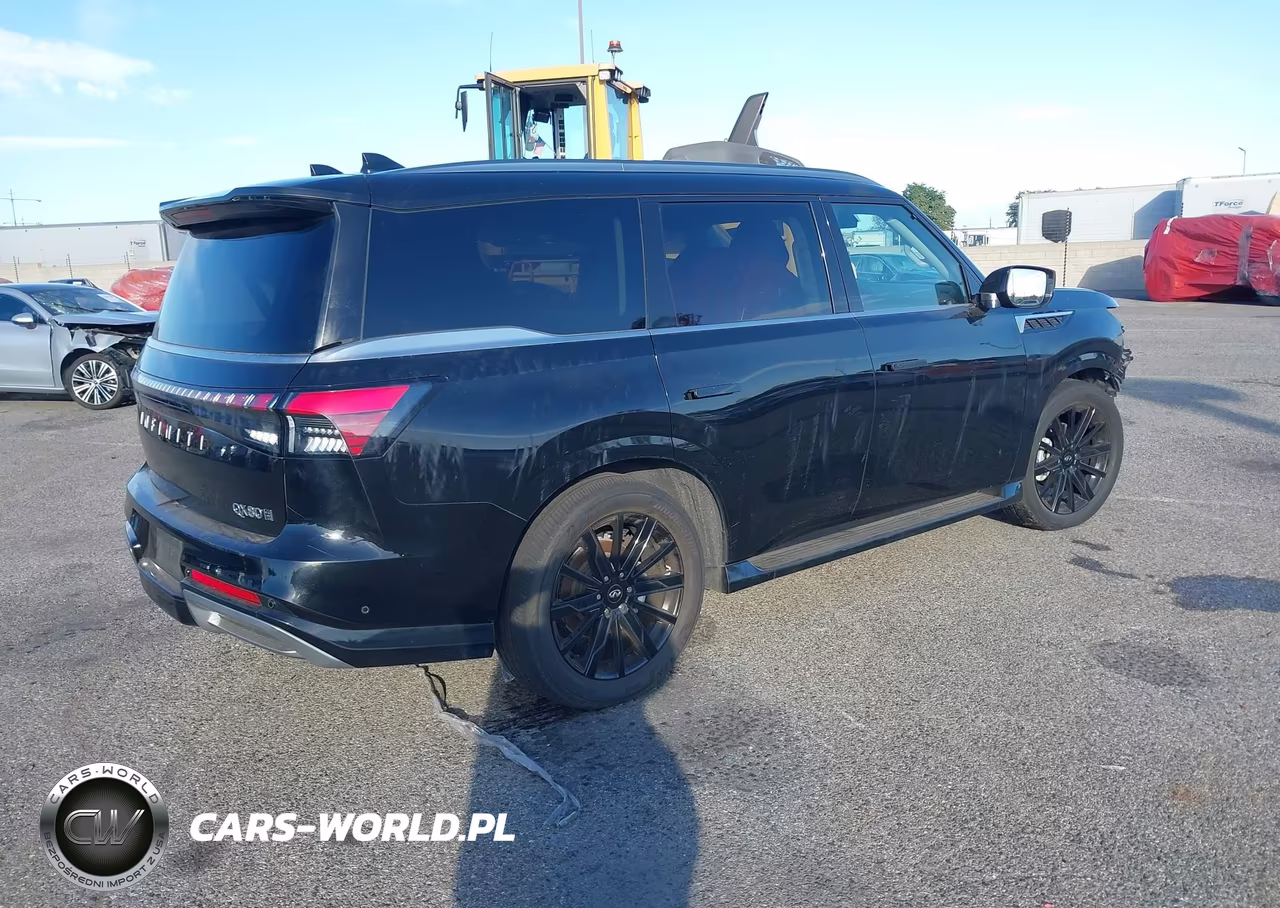 2025 Infiniti Qx80 Sensory Awd VIN:JN8AZ3DE4S9701080 - 4