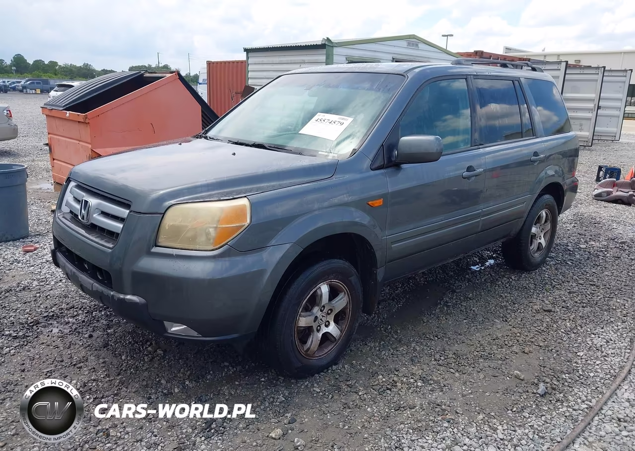 2008 Honda Pilot Ex VIN:5FNYF184X8B028500 - 2