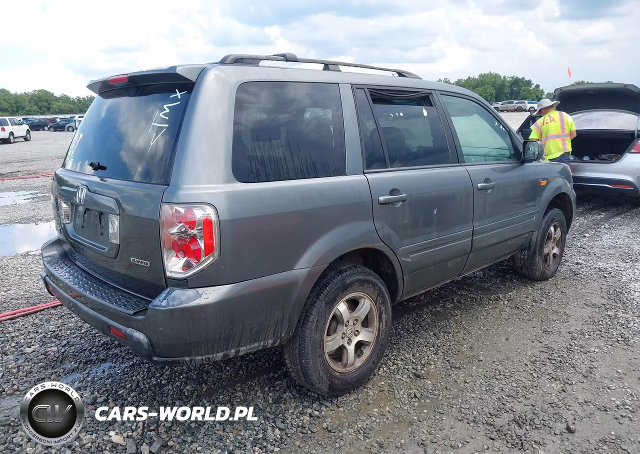2008 Honda Pilot Ex VIN:5FNYF184X8B028500 - 4