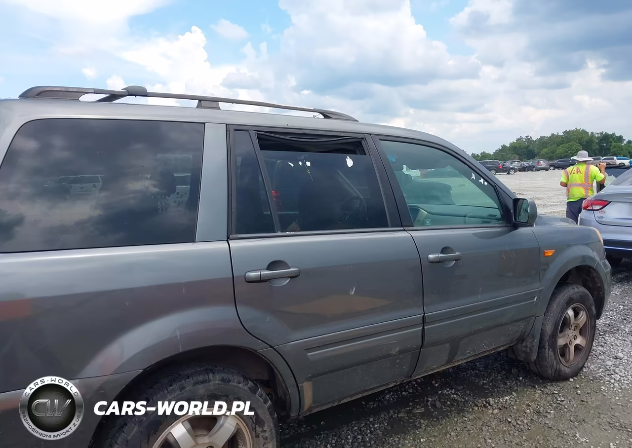 2008 Honda Pilot Ex VIN:5FNYF184X8B028500 - 6