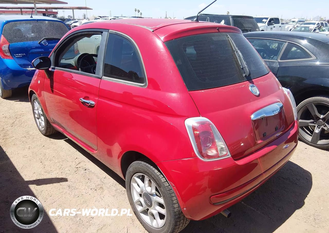 2012 Fiat 500 Pop VIN:3C3CFFAR4CT125431 - 3