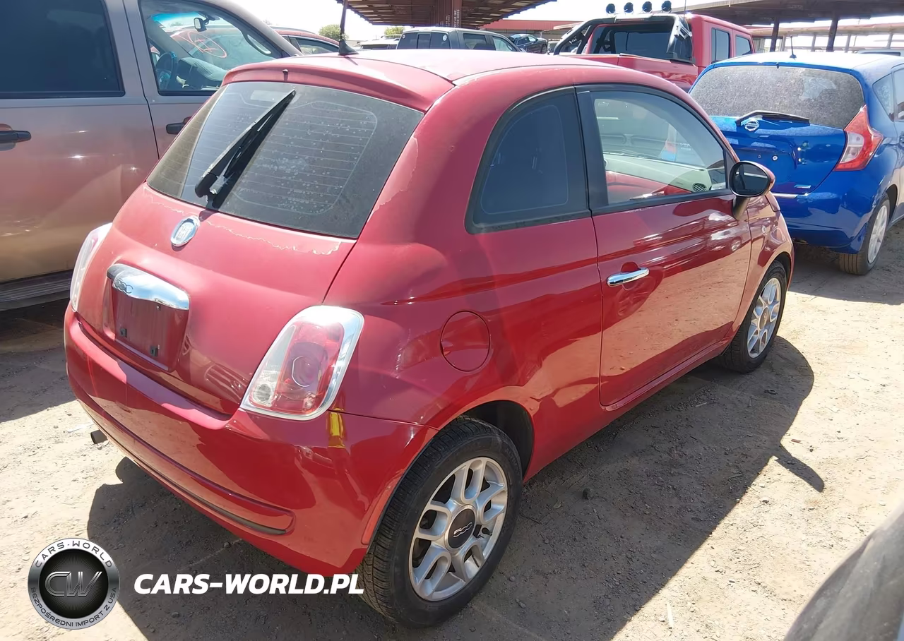 2012 Fiat 500 Pop VIN:3C3CFFAR4CT125431 - 4