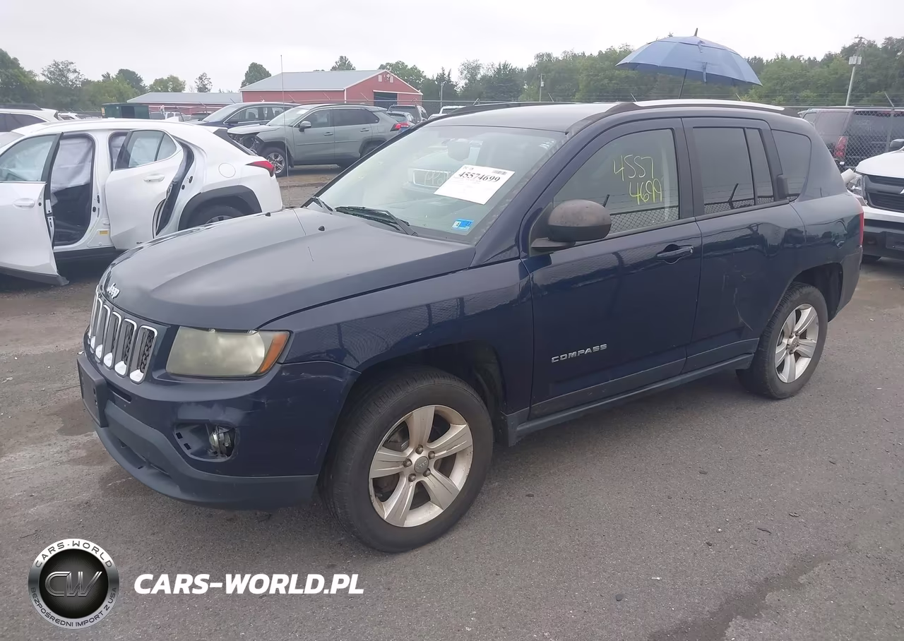2014 Jeep Compass Sport VIN:1C4NJDBB9ED602047 - 2