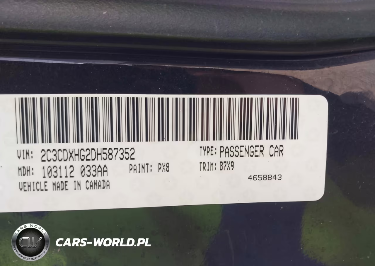 2013 Dodge Charger Sxt VIN:2C3CDXHG2DH587352 - 9