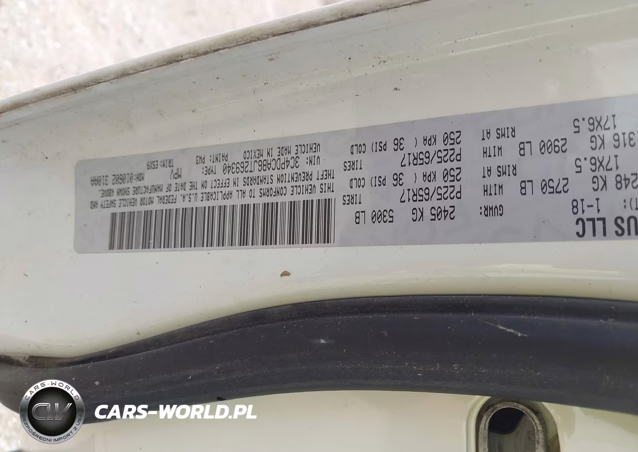 2018 Dodge Journey Se VIN:3C4PDCAB6JT269340 - 9
