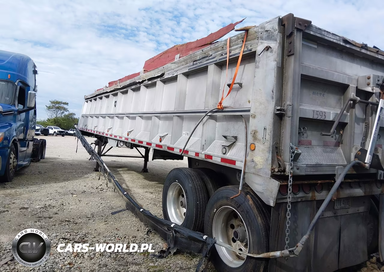 1999 Us Trailer Dump Semi Trailer VIN:1U9FA3926X1051825 - 3