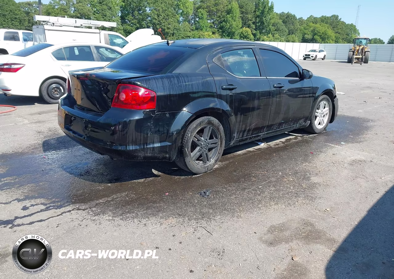 2012 Dodge Avenger Sxt VIN:1C3CDZCB3CN144642 - 4
