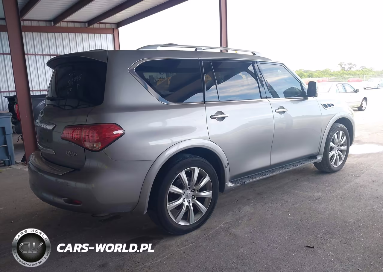 2012 Infiniti Qx56 VIN:JN8AZ2NF2C9516495 - 4