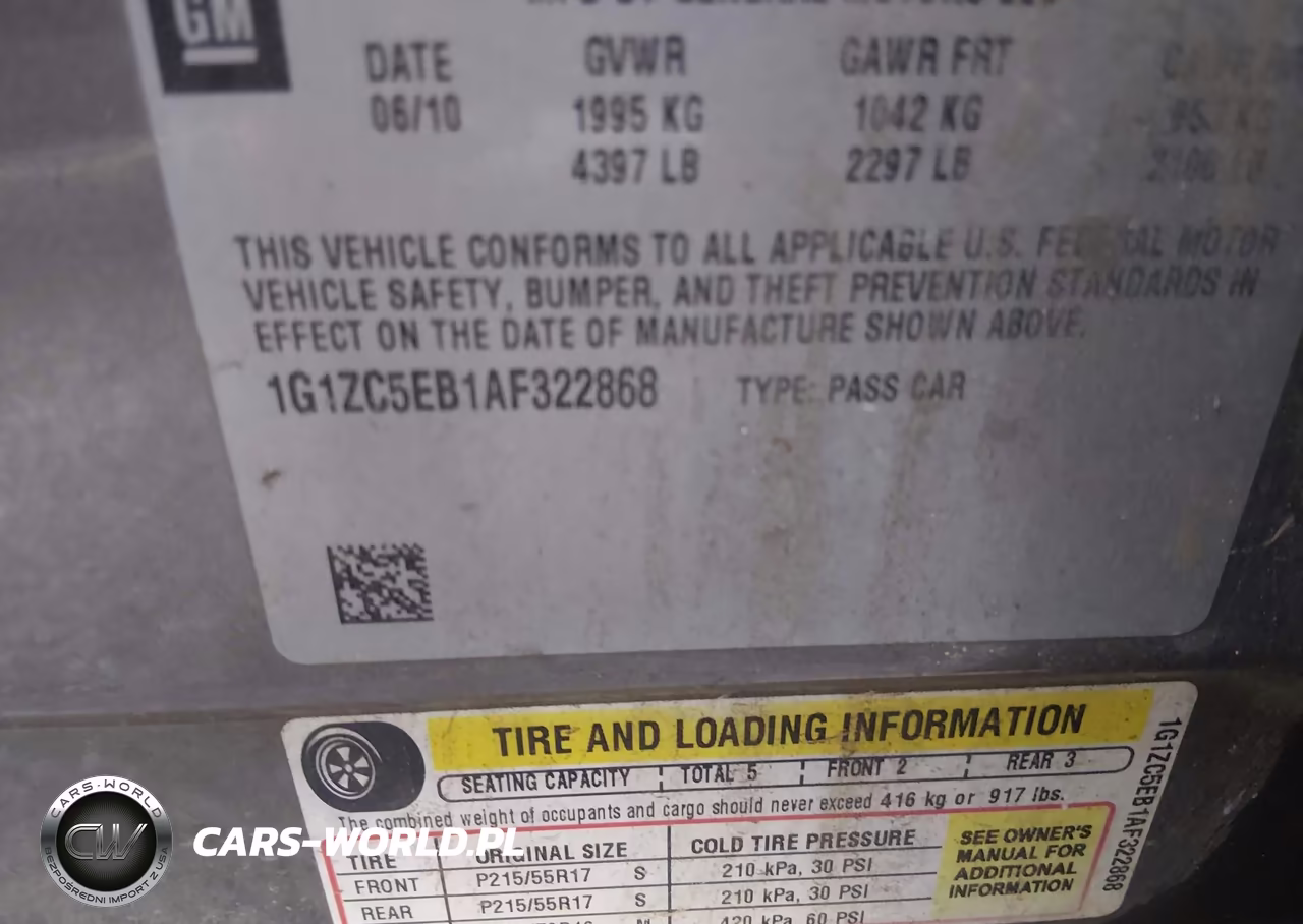2010 Chevrolet Malibu Lt VIN:1G1ZC5EB1AF322868 - 9