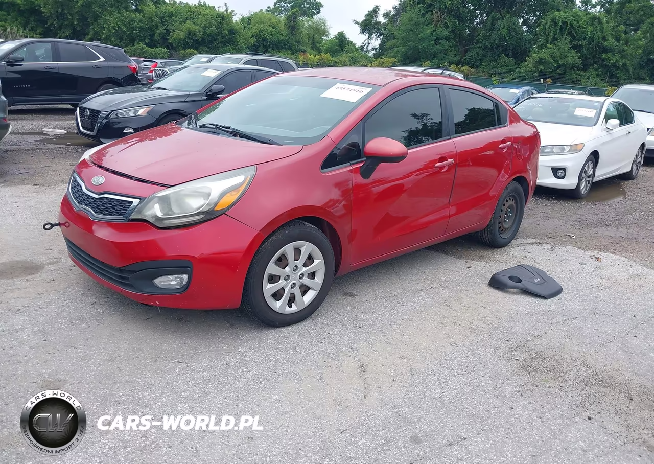 2015 Kia Rio Lx VIN:KNADM4A34F6466264 - 2
