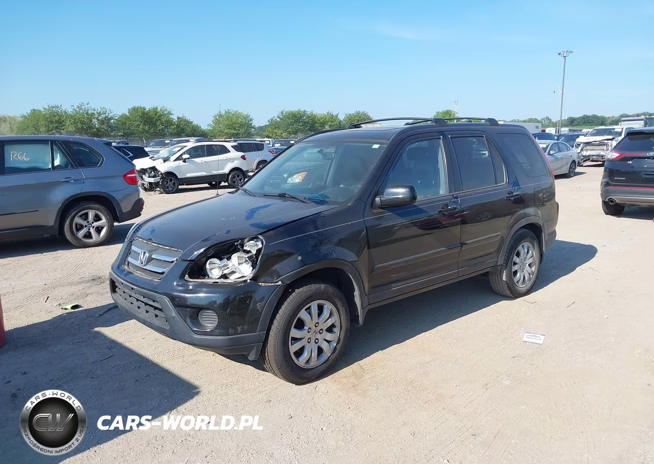 2005 Honda Cr-V Se VIN:JHLRD78925C063942 - 2