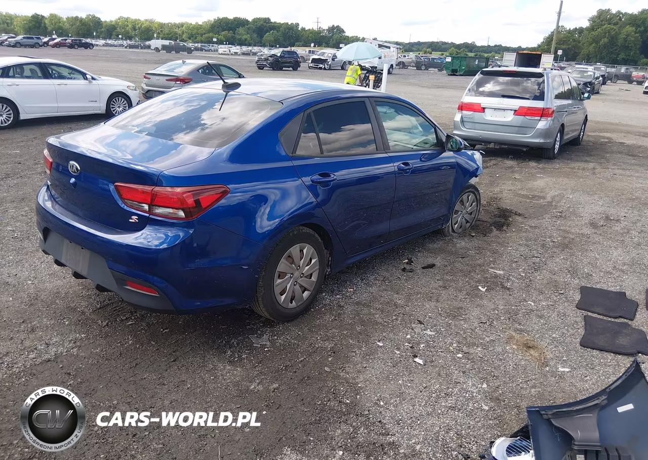 2019 Kia Rio S VIN:3KPA24AB9KE173693 - 4