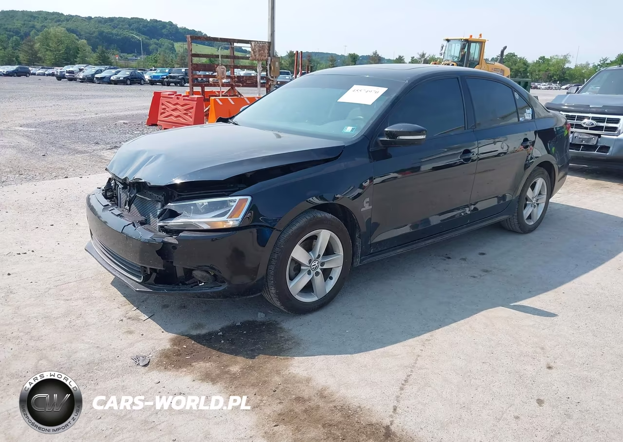 2011 Volkswagen Jetta 2.0L Tdi VIN:3VW3L7AJ0BM062614 - 2
