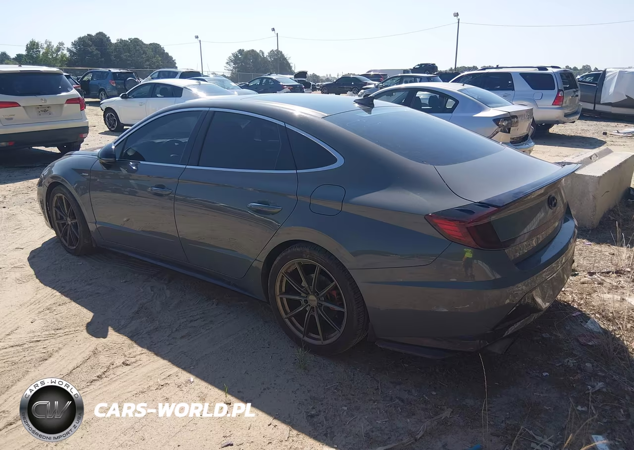 2021 Hyundai Sonata Sel Plus VIN:5NPEJ4J24MH112884 - 3