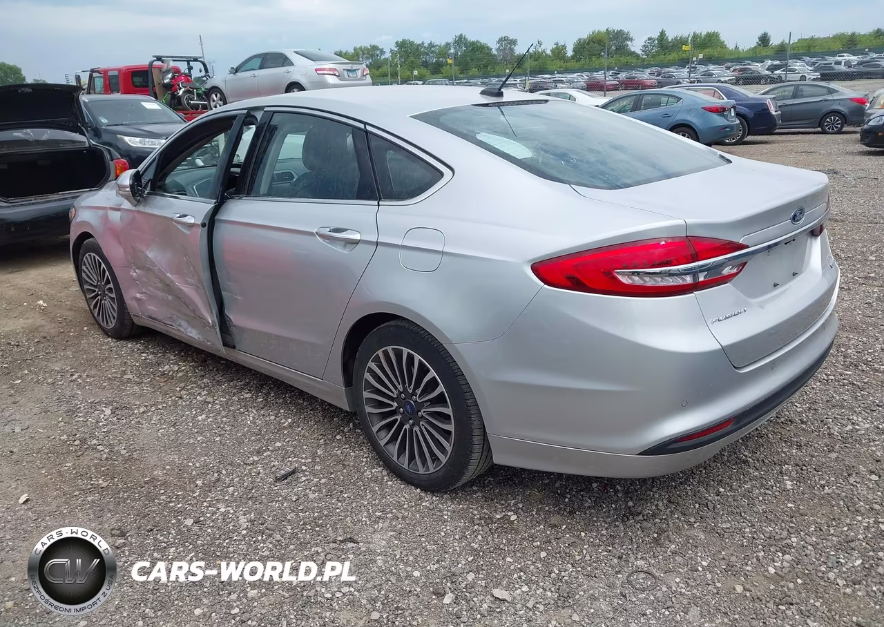 2017 Ford Fusion Se VIN:3FA6P0HD0HR396137 - 3