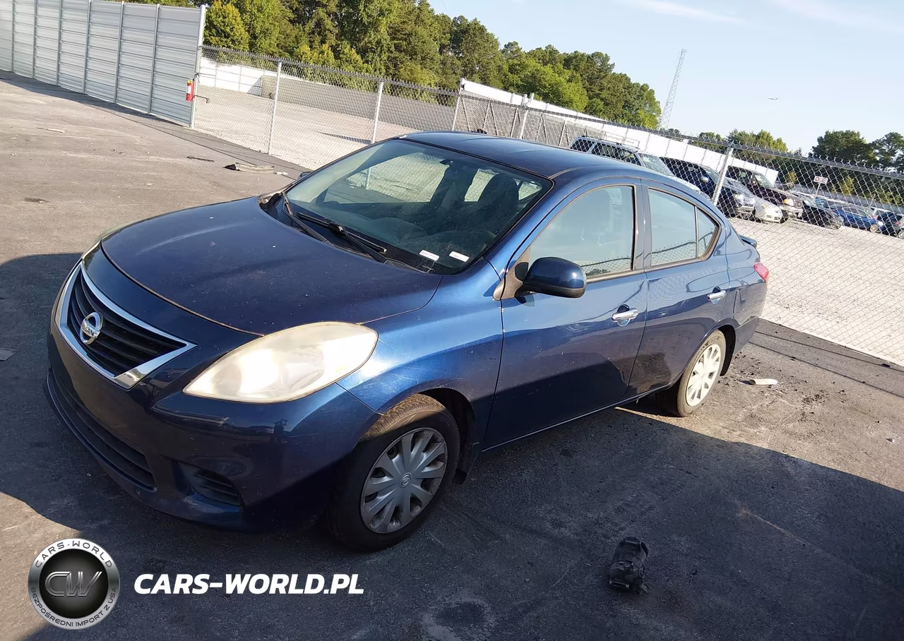 2014 Nissan Versa 1.6 S-1.6 S+-1.6 Sl-1.6 Sv-S VIN:3N1CN7AP4EK455245 - 2