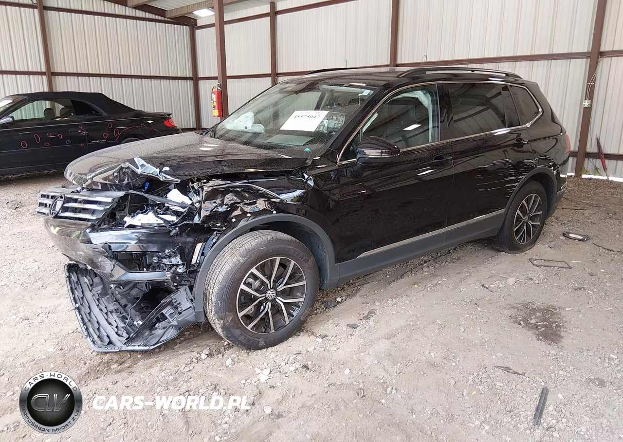 2021 Volkswagen Tiguan 2.0T Se-2.0T Se R-Line Black-2.0T Sel VIN:3VV2B7AX3MM061953 - 2