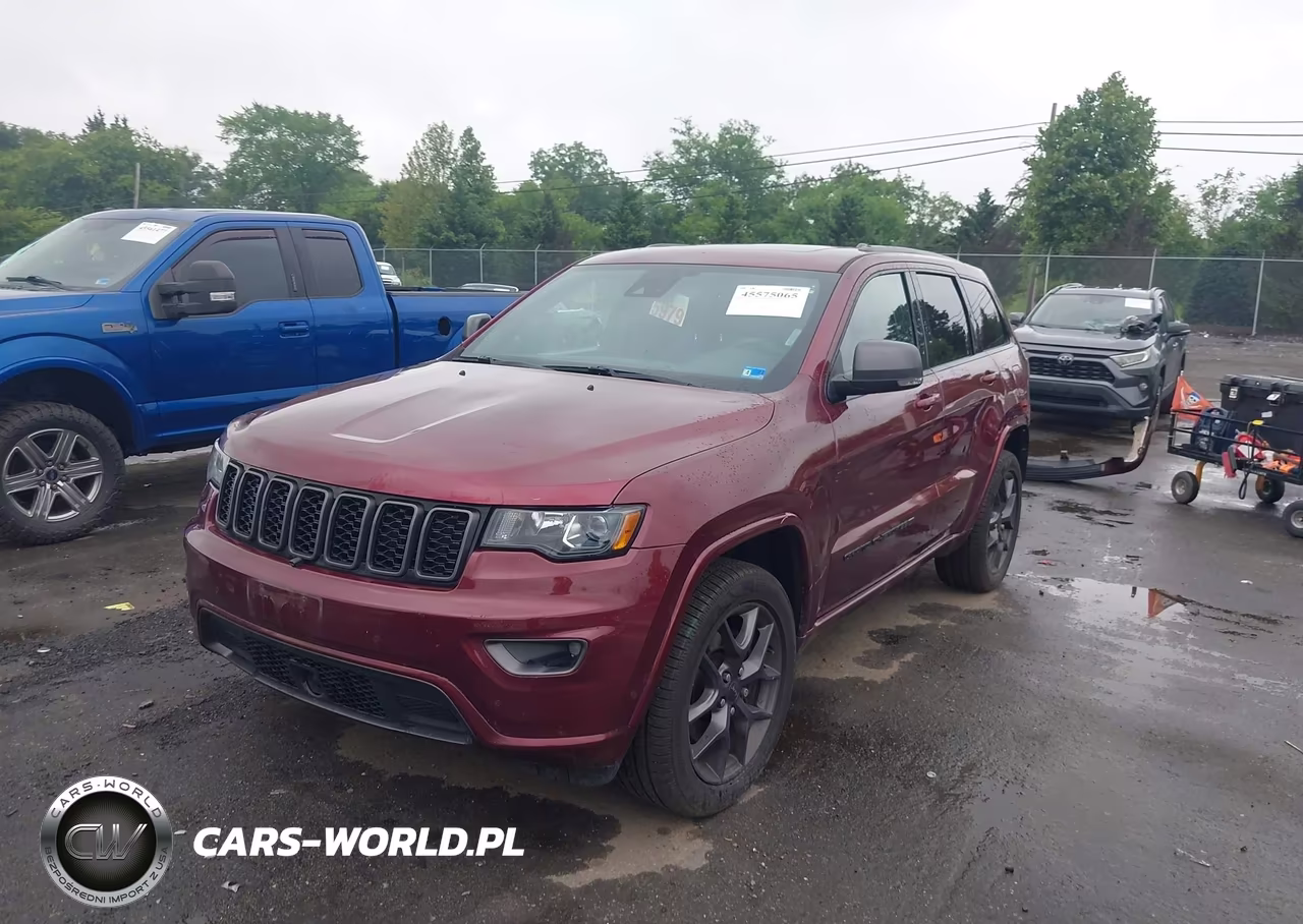 2021 Jeep Grand Cherokee 80Th Anniversary 4X4 VIN:1C4RJFBG6MC529734 - 2