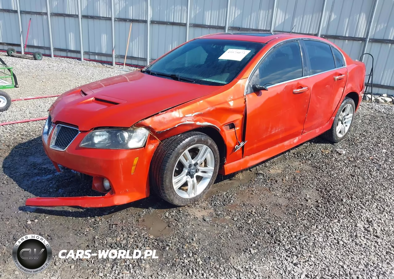 2008 Pontiac G8 VIN:6G2ER57778L125364 - 2