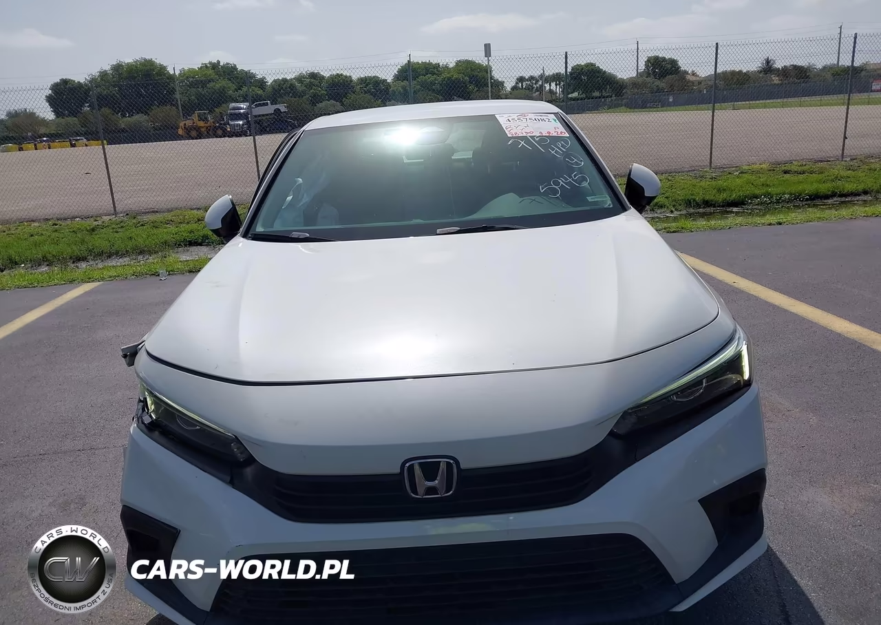 2022 Honda Civic Lx VIN:2HGFE2F27NH535945 - 12