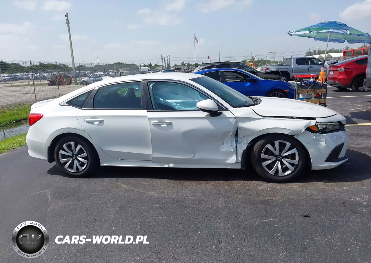 2022 Honda Civic Lx VIN:2HGFE2F27NH535945 - 13
