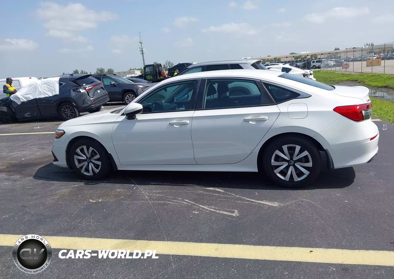 2022 Honda Civic Lx VIN:2HGFE2F27NH535945 - 14