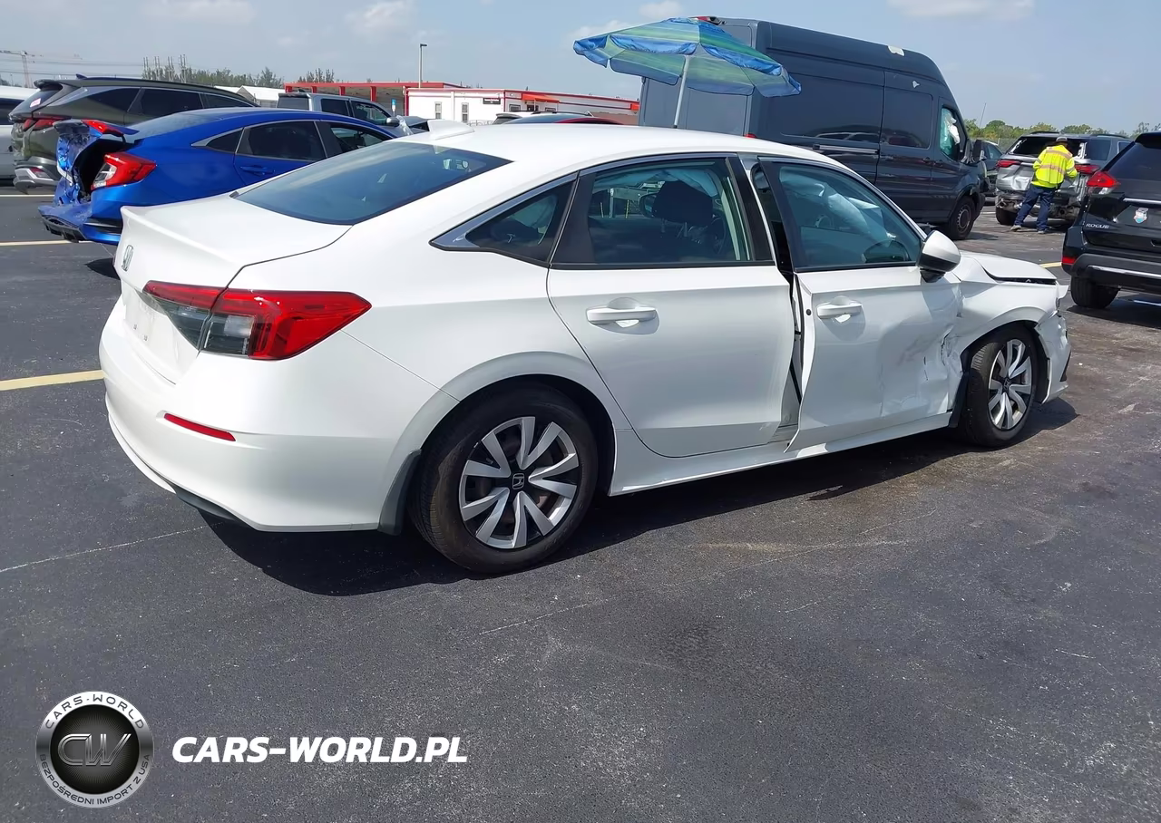 2022 Honda Civic Lx VIN:2HGFE2F27NH535945 - 4