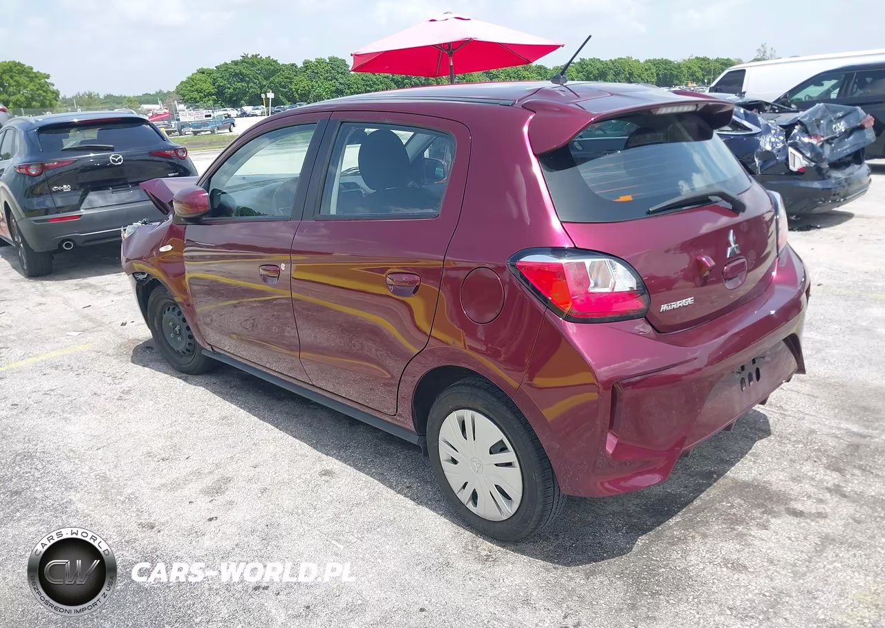 2024 Mitsubishi Mirage Es-Le VIN:ML32AUHJ0RH017957 - 3