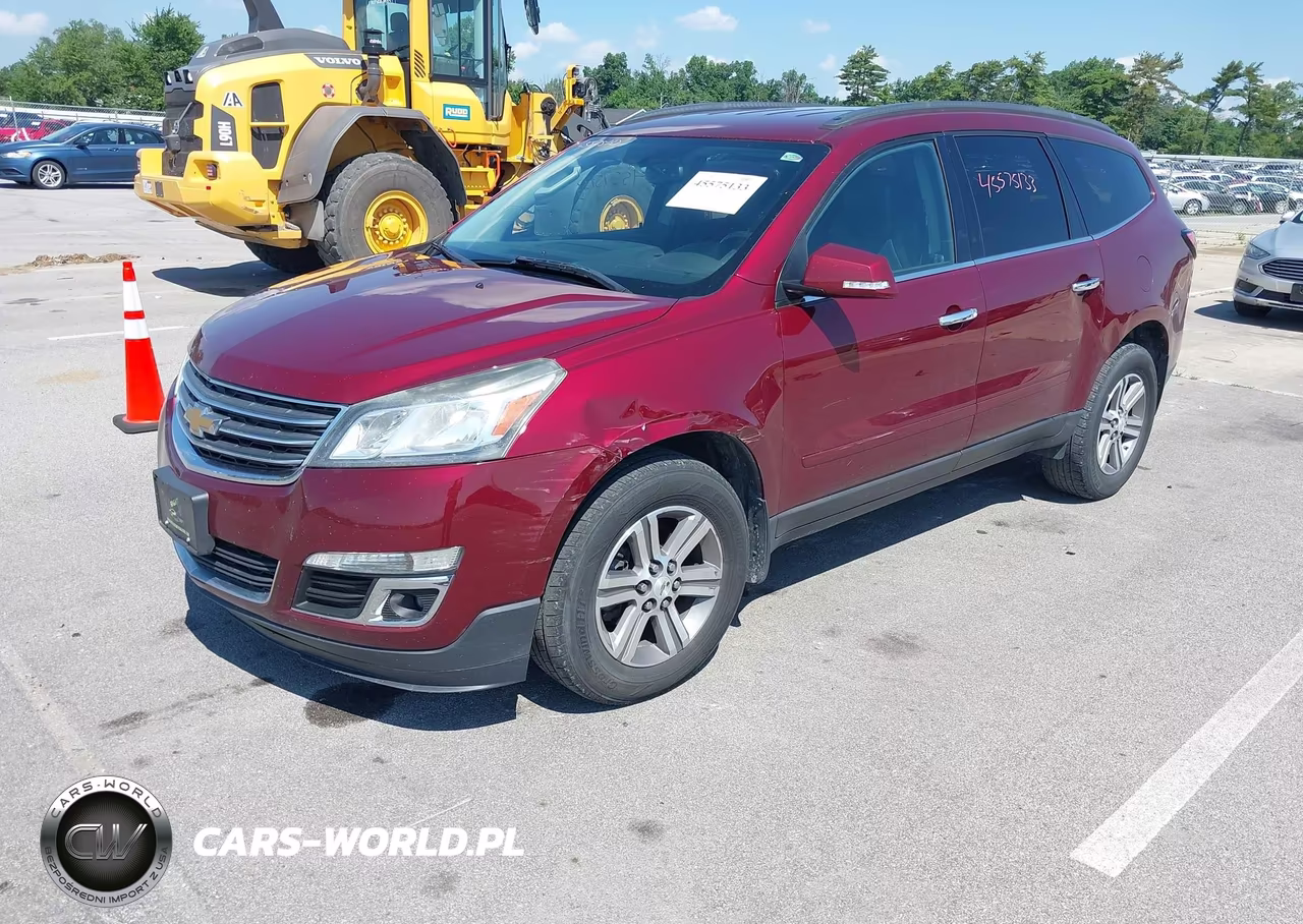 2015 Chevrolet Traverse Lt VIN:1GNKVHKD9FJ122908 - 2