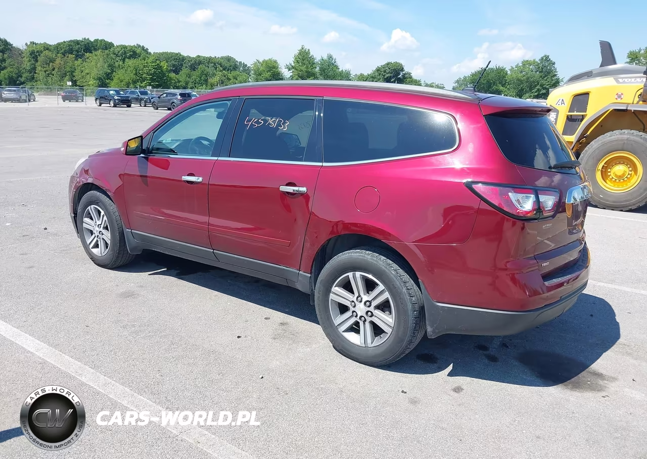 2015 Chevrolet Traverse Lt VIN:1GNKVHKD9FJ122908 - 3