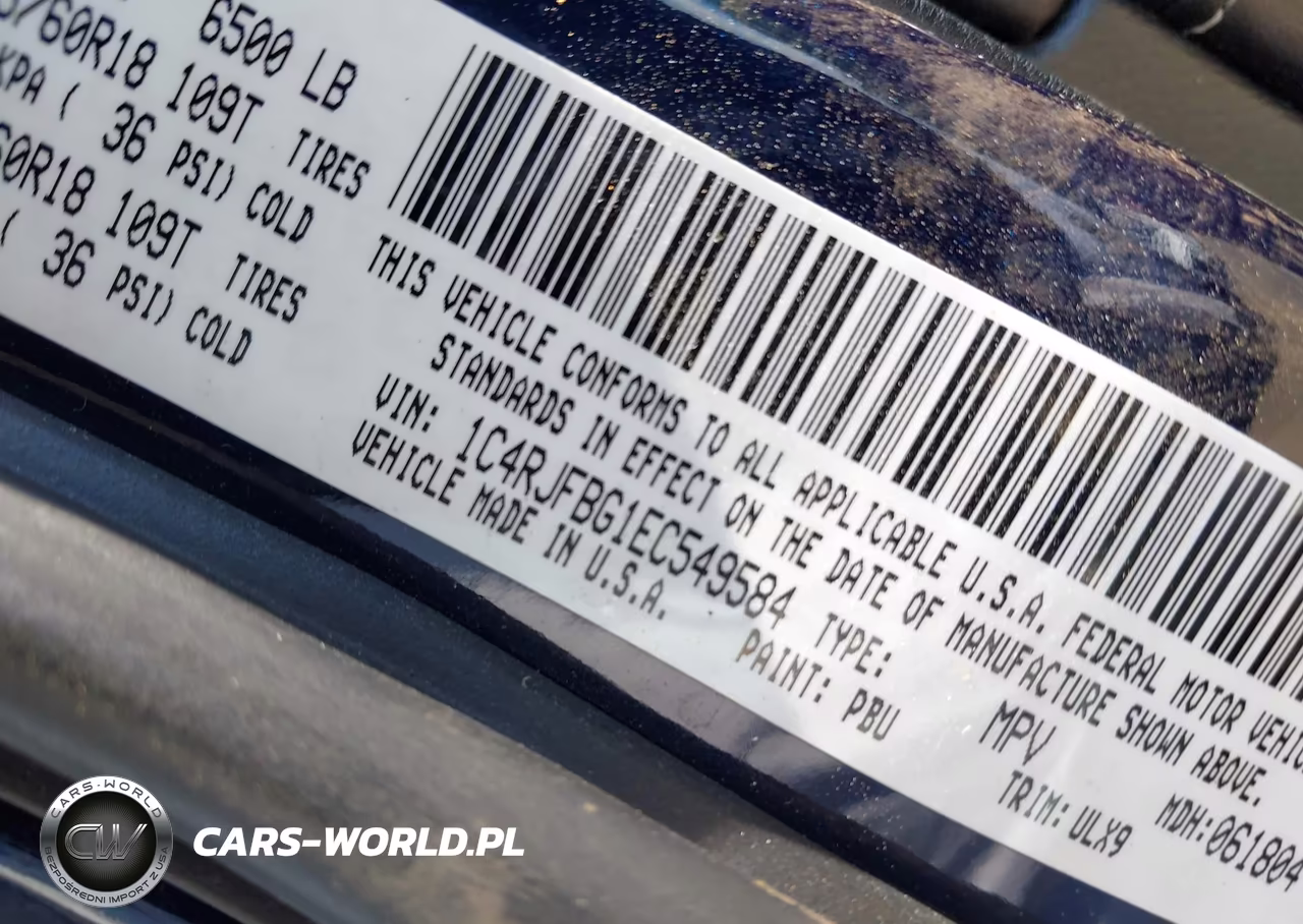 2014 Jeep Grand Cherokee Limited VIN:1C4RJFBG1EC549584 - 9