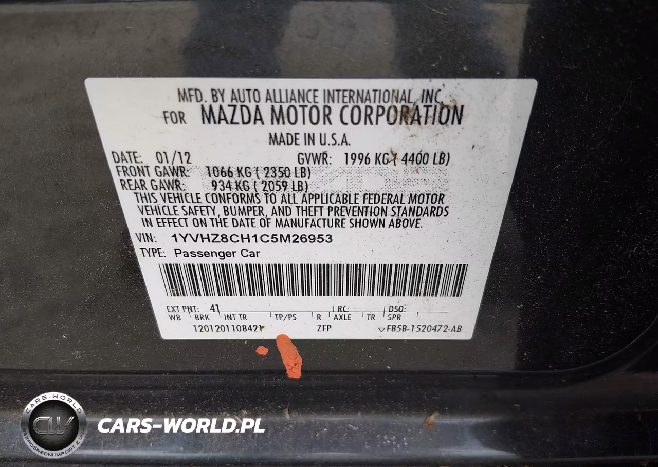 2012 Mazda Mazda6 I Grand Touring VIN:1YVHZ8CH1C5M26953 - 9